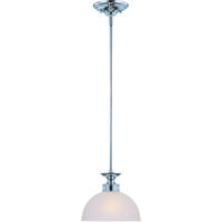 Craftmade 26121-CH Spencer 1 Light 10 inch Chrome Mini Pendant Ceiling Light in Frosted thumb