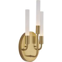 Craftmade 49663-SB-LED Valdi LED 6 inch Satin Brass Wall Sconce Wall Light 49663-SB-LED_100.jpg thumb