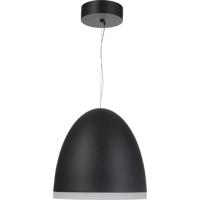 Craftmade 51190-FB-HUE Studio LED 16 inch Flat Black Dome Pendant Ceiling Light 51190-FB-HUE_100.jpg thumb