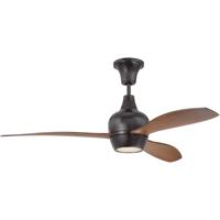 Craftmade Brd52ob3 Uci Bordeaux 52 Inch Oiled Bronze With Walnut Blades Ceiling Fan