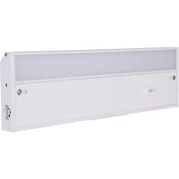 Craftmade CUC1012-W-LED Sleek 120 LED 12 inch White Under Cabinet Light Bar thumb