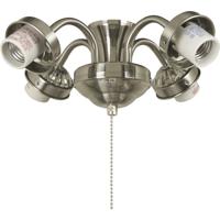 Craftmade EUBE42BCW Universal 4 Light Incandescent Blackened and Charred Walnut Fan Light Fitter, Shades Sold Separately thumb