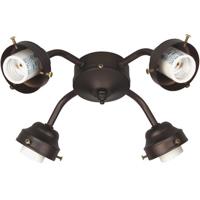 Craftmade F400-OB-LED Universal LED Oiled Bronze Fan Light Fitter, Shades Sold Separately thumb