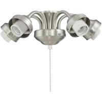 Craftmade F525-BN-LED Universal LED Brushed Satin Nickel Fan Light Fitter, Shades Sold Separately thumb