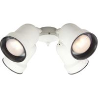 Craftmade LK404-W-LED Universal LED White Fan Light Kit, Bell thumb