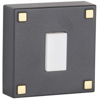 Craftmade PB5015-BNK Surface Mount Brushed Polished Nickel Lighted Push Button thumb