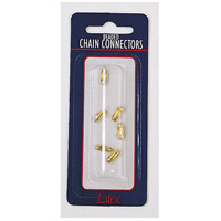 Craftmade PCC-BB Signature Bright Brass Bead Chain Connectors in Burnished Brass PCC-BB-card.jpg thumb