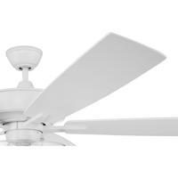 Craftmade S101W5-60WWOK Super Pro 101 60 inch White with White/Washed Oak Blades Contractor Ceiling Fan S101W5-60WWOK_501.jpg thumb