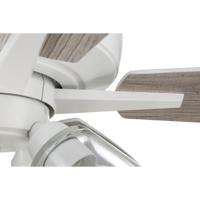Craftmade S104W5-60WWOK Super Pro 104 60 inch White with White/Washed Oak Blades Contractor Ceiling Fan S104W5-60WWOK_500.jpg thumb