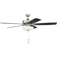 Craftmade S111BNK5-60DWGWN Super Pro 111 60 inch Brushed Polished Nickel with Driftwood/Grey Walnut Blades Contractor Ceiling Fan S111BNK5-60DWGWN_300.jpg thumb