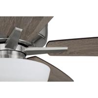 Craftmade S111BNK5-60DWGWN Super Pro 111 60 inch Brushed Polished Nickel with Driftwood/Grey Walnut Blades Contractor Ceiling Fan S111BNK5-60DWGWN_500.jpg thumb