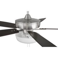 Craftmade S111BNK5-60DWGWN Super Pro 111 60 inch Brushed Polished Nickel with Driftwood/Grey Walnut Blades Contractor Ceiling Fan S111BNK5-60DWGWN_502.jpg thumb