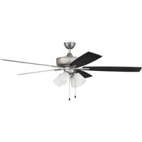 Craftmade S114BN5-60BNGW Super Pro 114 60 inch Brushed Satin Nickel with Brushed Nickel/Greywood Blades Contractor Ceiling Fan S114BN5-60BNGW_200.jpg thumb