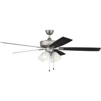 Craftmade S114BN5-60BNGW Super Pro 114 60 inch Brushed Satin Nickel with Brushed Nickel/Greywood Blades Contractor Ceiling Fan S114BN5-60BNGW_300.jpg thumb