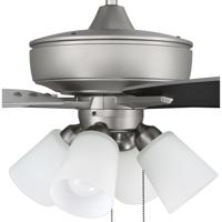 Craftmade S114BN5-60BNGW Super Pro 114 60 inch Brushed Satin Nickel with Brushed Nickel/Greywood Blades Contractor Ceiling Fan S114BN5-60BNGW_400.jpg thumb