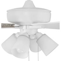 Craftmade S114W5-60WWOK Super Pro 114 60 inch White with White/Washed Oak Blades Contractor Ceiling Fan alternative photo thumbnail