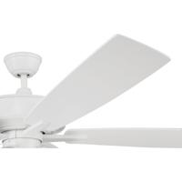 Craftmade S114W5-60WWOK Super Pro 114 60 inch White with White/Washed Oak Blades Contractor Ceiling Fan S114W5-60WWOK_501.jpg thumb