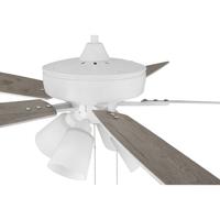 Craftmade S114W5-60WWOK Super Pro 114 60 inch White with White/Washed Oak Blades Contractor Ceiling Fan S114W5-60WWOK_502.jpg thumb