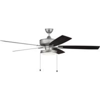 Craftmade S119BN5-60BNGW Super Pro 119 60 inch Brushed Satin Nickel with Brushed Nickel/Greywood Blades Contractor Ceiling Fan, Pan S119BN5-60BNGW_300.jpg thumb