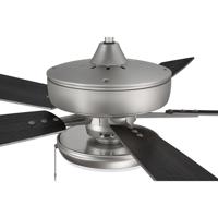 Craftmade S119BN5-60BNGW Super Pro 119 60 inch Brushed Satin Nickel with Brushed Nickel/Greywood Blades Contractor Ceiling Fan, Pan S119BN5-60BNGW_502.jpg thumb