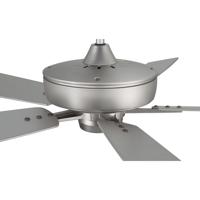 Craftmade S60BN5-60BNGW Super Pro 60 inch Brushed Satin Nickel with Brushed Nickel/Greywood Blades Contractor Ceiling Fan alternative photo thumbnail