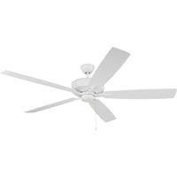 Craftmade S60W5-60WWOK Super Pro 60 inch White with White/Washed Oak Blades Contractor Ceiling Fan S60W5-50WWOK_900.jpg thumb