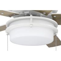 Craftmade STO52W5 Stonegate 52 inch White with White/Ash Blades Ceiling Fan STO52W5_400.jpg thumb