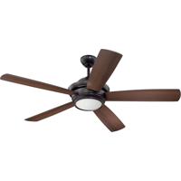 Craftmade TMP52OB5 Tempo 52 inch Oiled Bronze with Reversible Oiled Bronze and Walnut Blades Ceiling Fan photo thumbnail