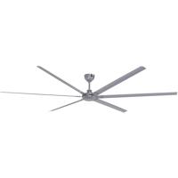 Windswept 120 Inch Brushed Polished Nickel Ceiling Fan