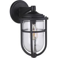 Craftmade ZA4714-MN Voyage 1 Light 16 inch Midnight Outdoor Wall Lantern thumb