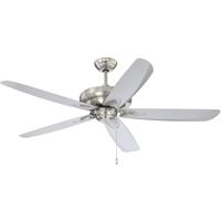 Craftmade ZE56BNK5 Zena 56 inch Brushed Polished Nickel with Brushed Nickel Blades Ceiling Fan thumb