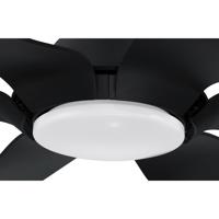 Craftmade ZOM66FB6 Zoom 66 inch Flat Black with Flat Black/Flat Black Blades Ceiling Fan ZOM66FB6_700.jpg thumb