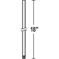Craftmade DR18MWW Signature Matte White Downrod in 18 in. thumb