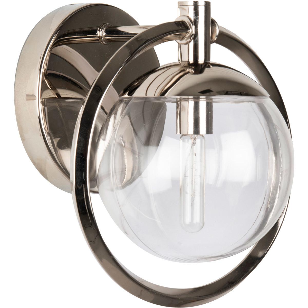 Craftmade 45501-PLN Piltz 1 Light 10.13 inch Polished Nickel Vanity Light Wall Light