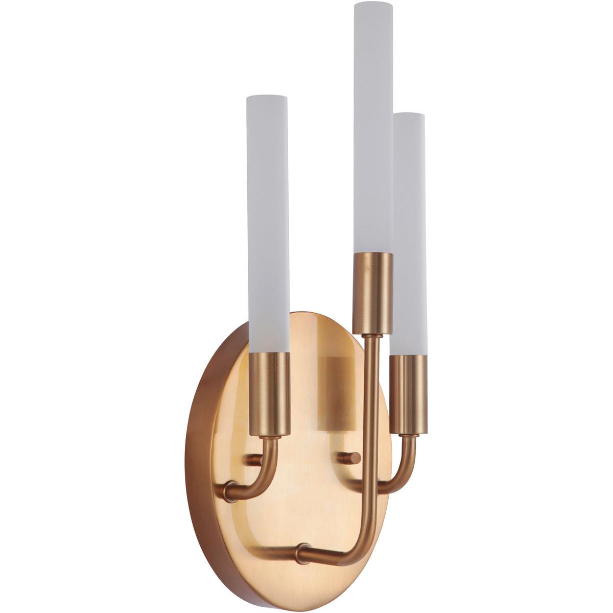 Craftmade 49663-SB-LED Valdi LED 6 inch Satin Brass Wall Sconce Wall Light