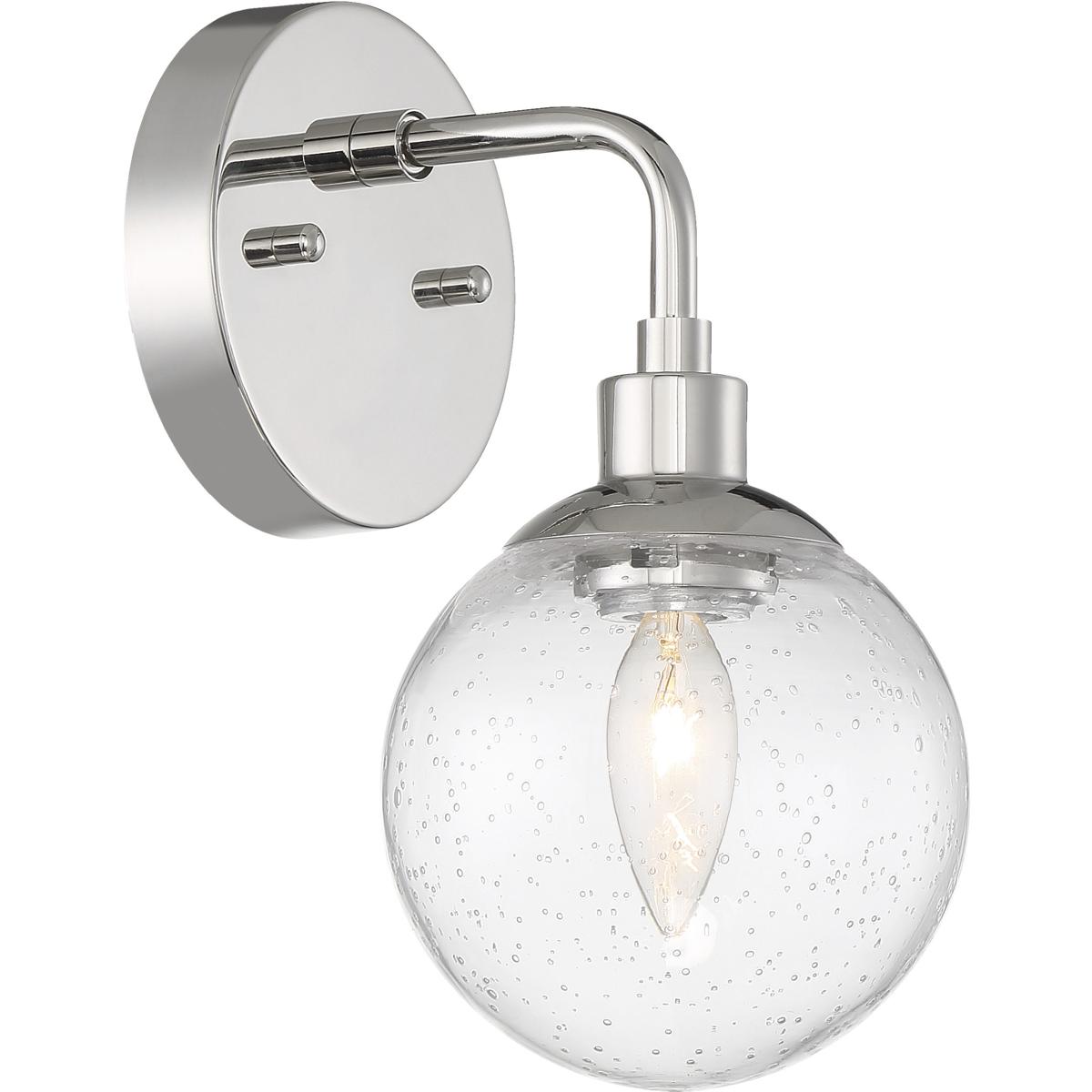 Craftmade 53301CH Neighborhood Que 1 Light 6 inch Chrome Wall Sconce Wall Light