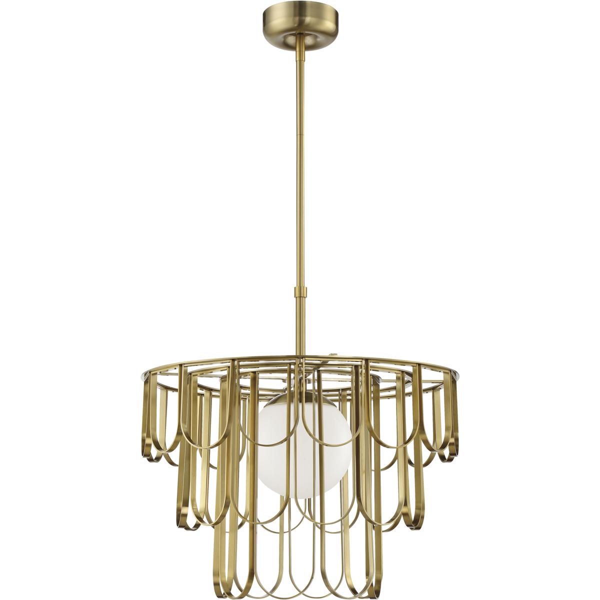 Craftmade 54992-SB Melody 1 Light 24 inch Satin Brass Pendant Ceiling Light
