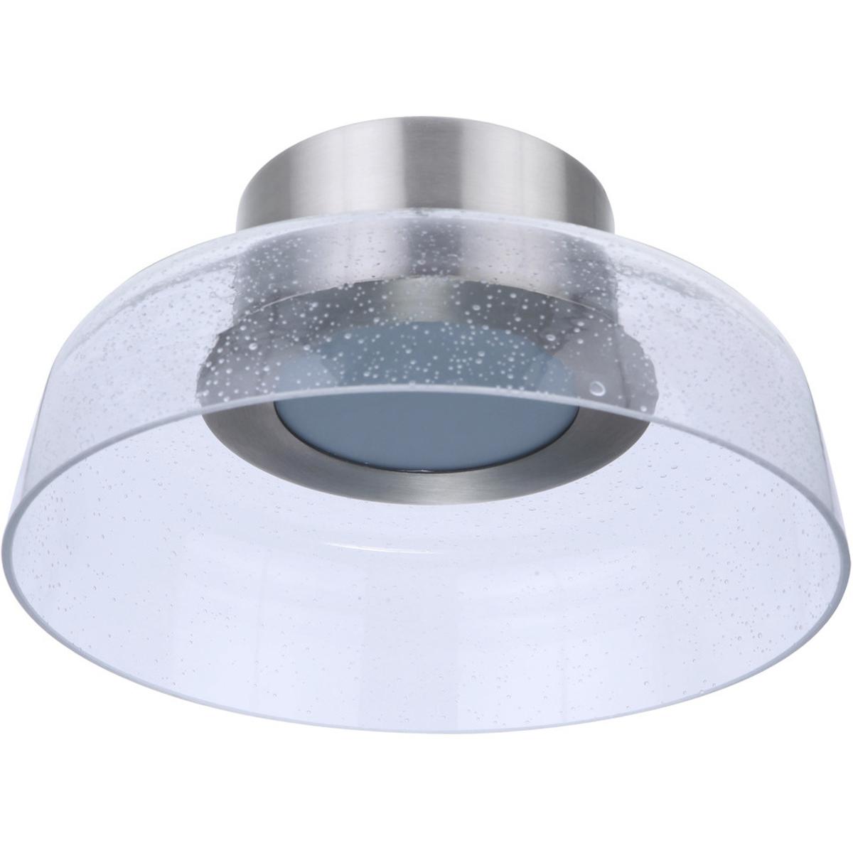 Craftmade 55181-BNK-LED Centric LED 12.5 inch Brushed Polished Nickel Flushmount Ceiling Light