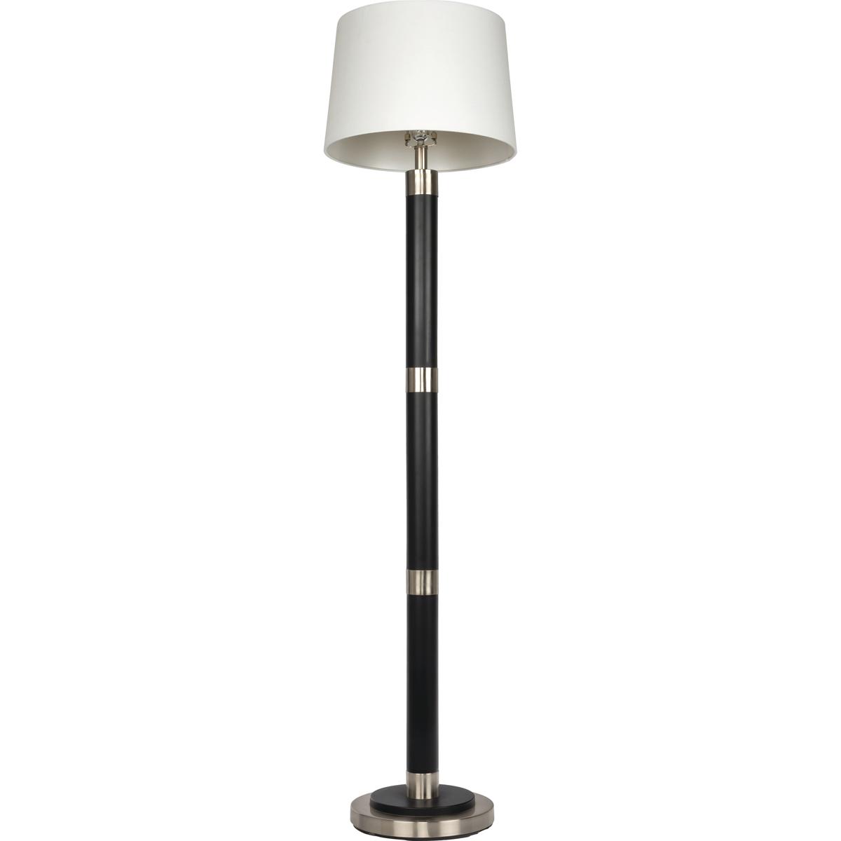 Craftmade 86208 Bejamin 61 inch 100 watt Flat Black / Brushed Polished Nickel Table Lamp Portable Light