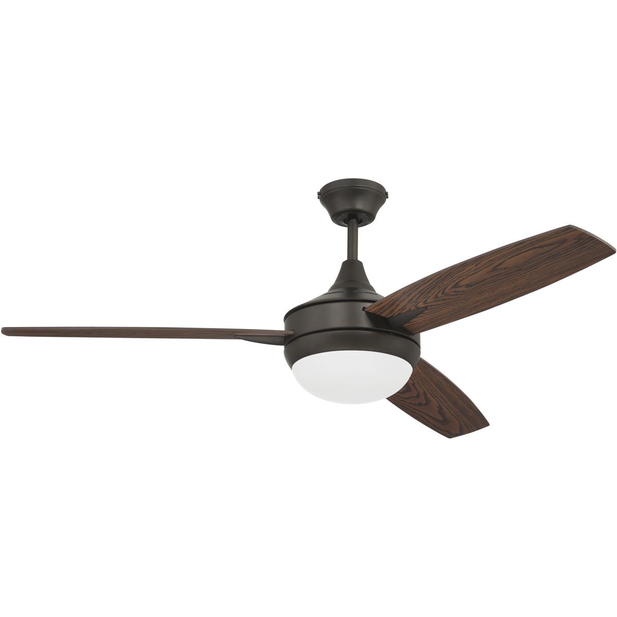 Craftmade TG52ESP3 Targas 52 inch Espresso with Mahogany/Teak Blades Fan