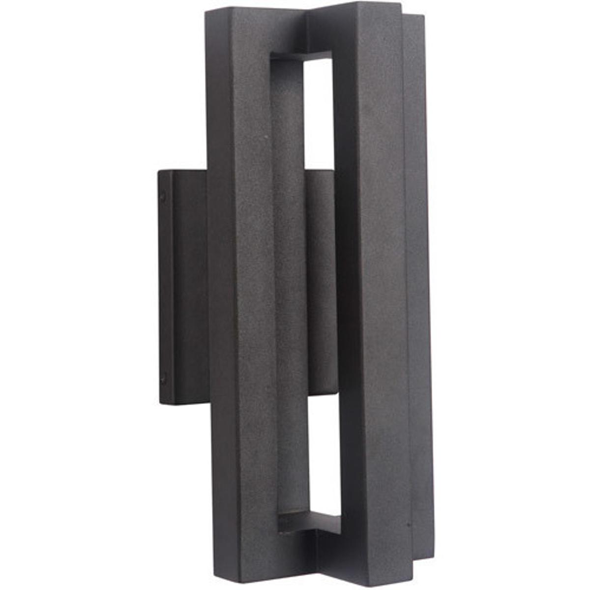 Craftmade Z1504TBLED Kai LED 14 inch Textured Black Outdoor Wall Mount in Textured Matte Black Small