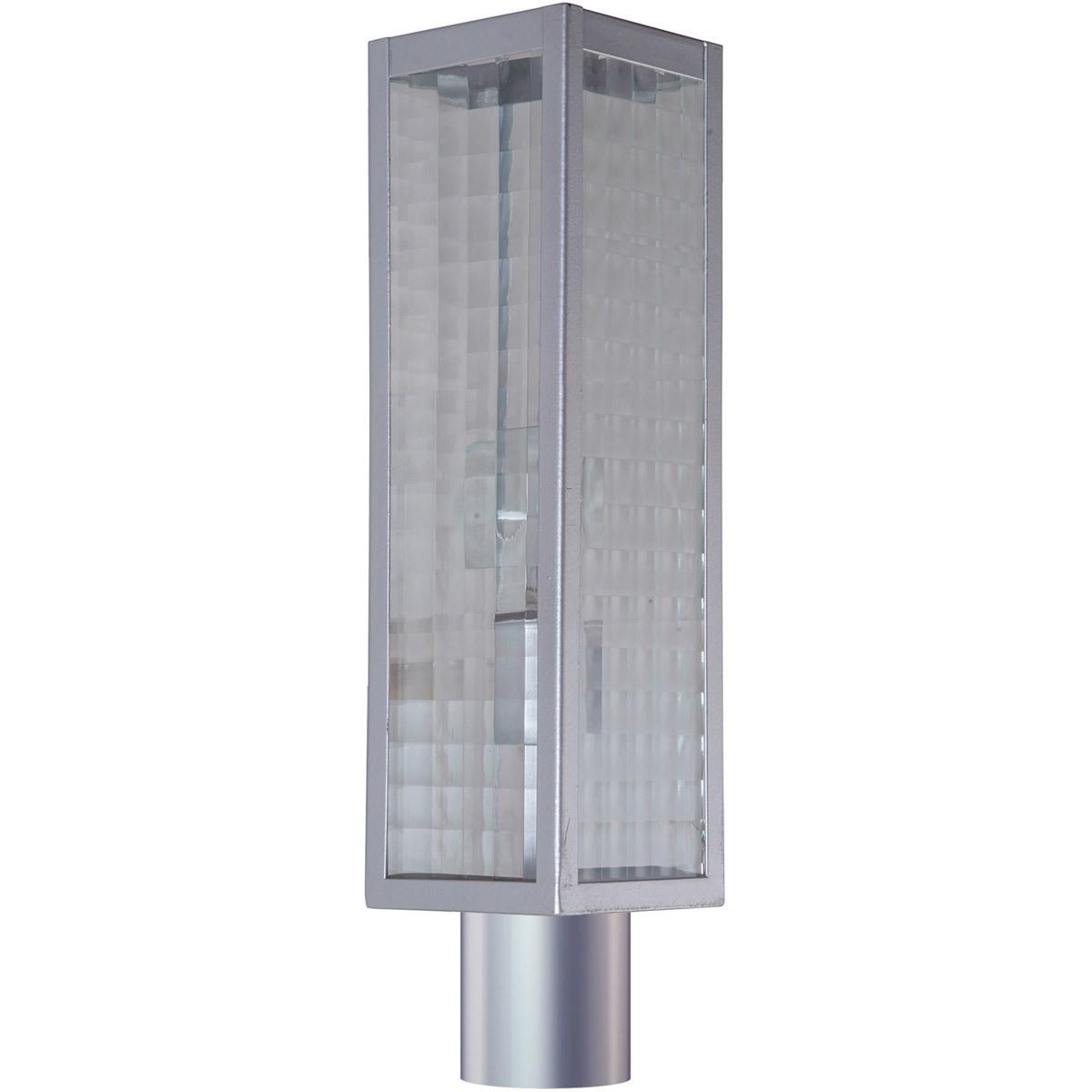 Craftmade Z4525-CM-SC Deka 1 Light 18.94 inch Chromite Outdoor Post Mount, Large