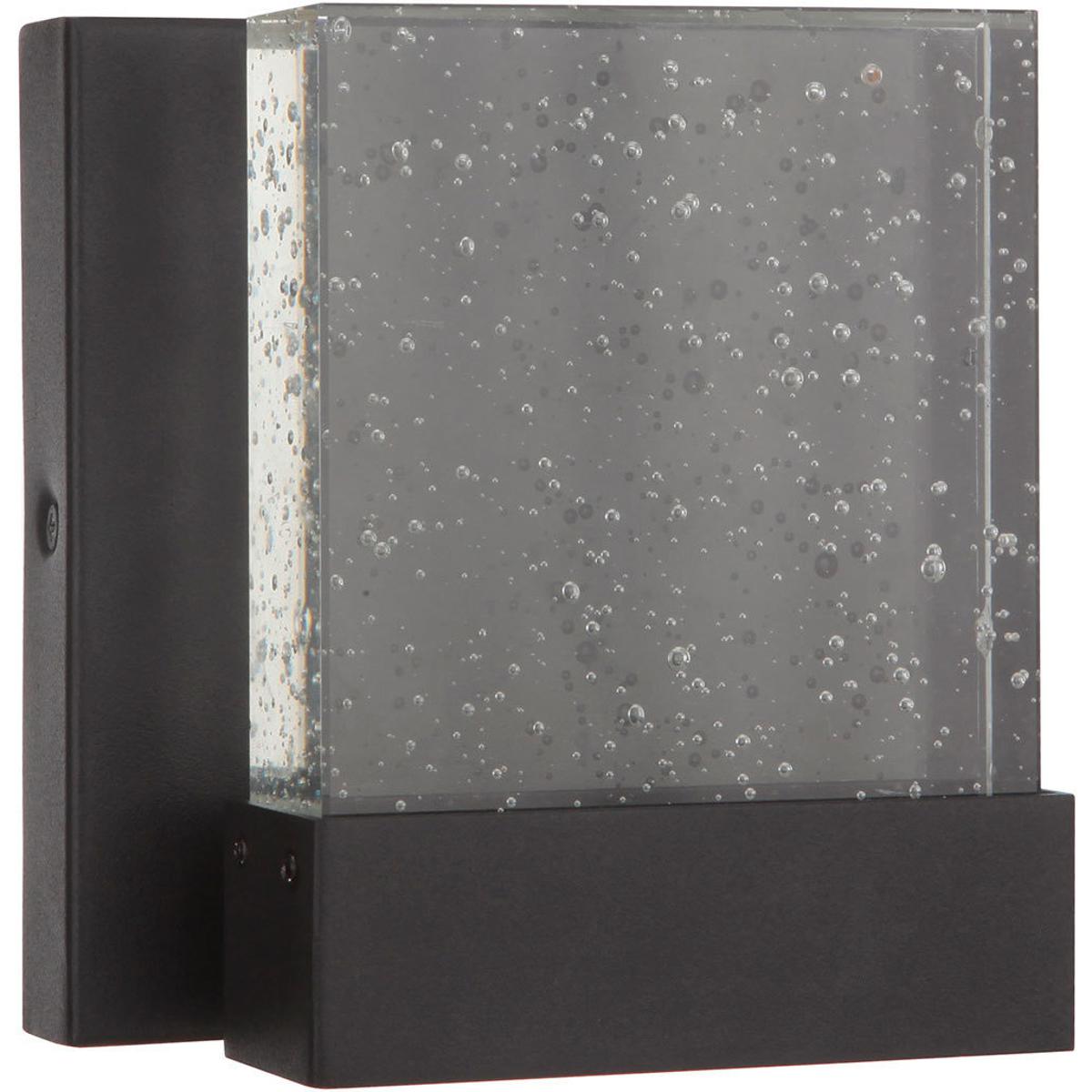 Craftmade ZA1200-TB-LED Aria II Outdoor Wall Mount in Textured Black , Small