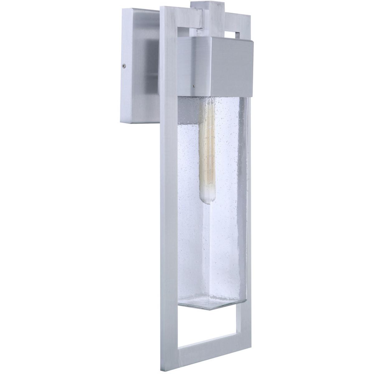 Craftmade ZA4024-SA Perimeter Outdoor Wall Mount in Satin Aluminum, Large
