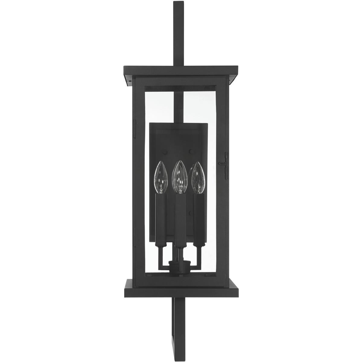 Craftmade ZA8020TB Jordan 4 Light 325 inch Textured Black Outdoor Wall Lantern