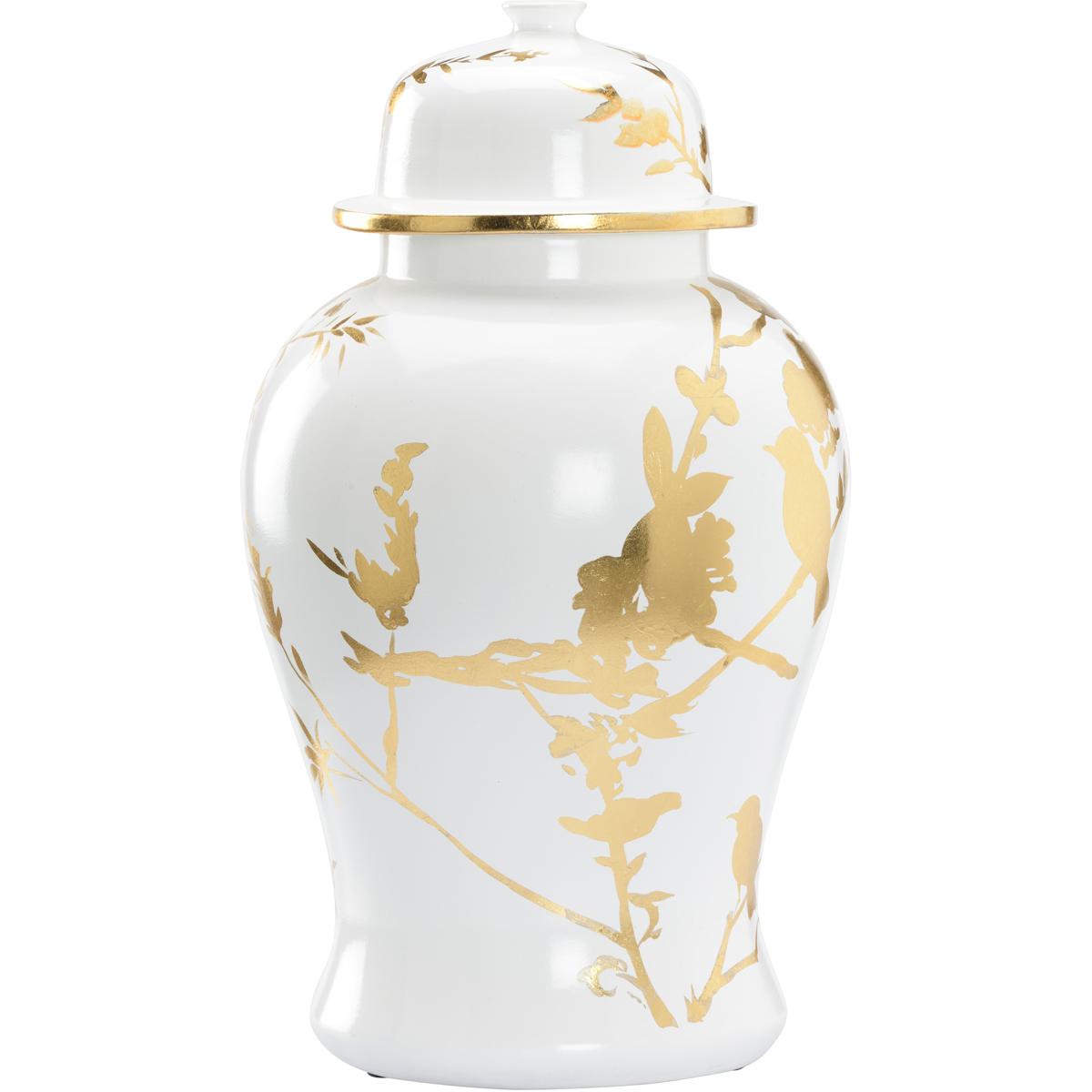 Chelsea House 370110 Winged Creatures 19 X 11.25 inch Ginger Jar