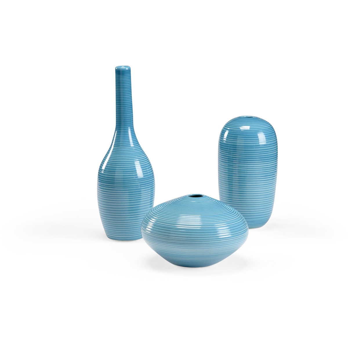 Chelsea House 383588 Chelsea House 15 X 5 inch Vases, Set of 3