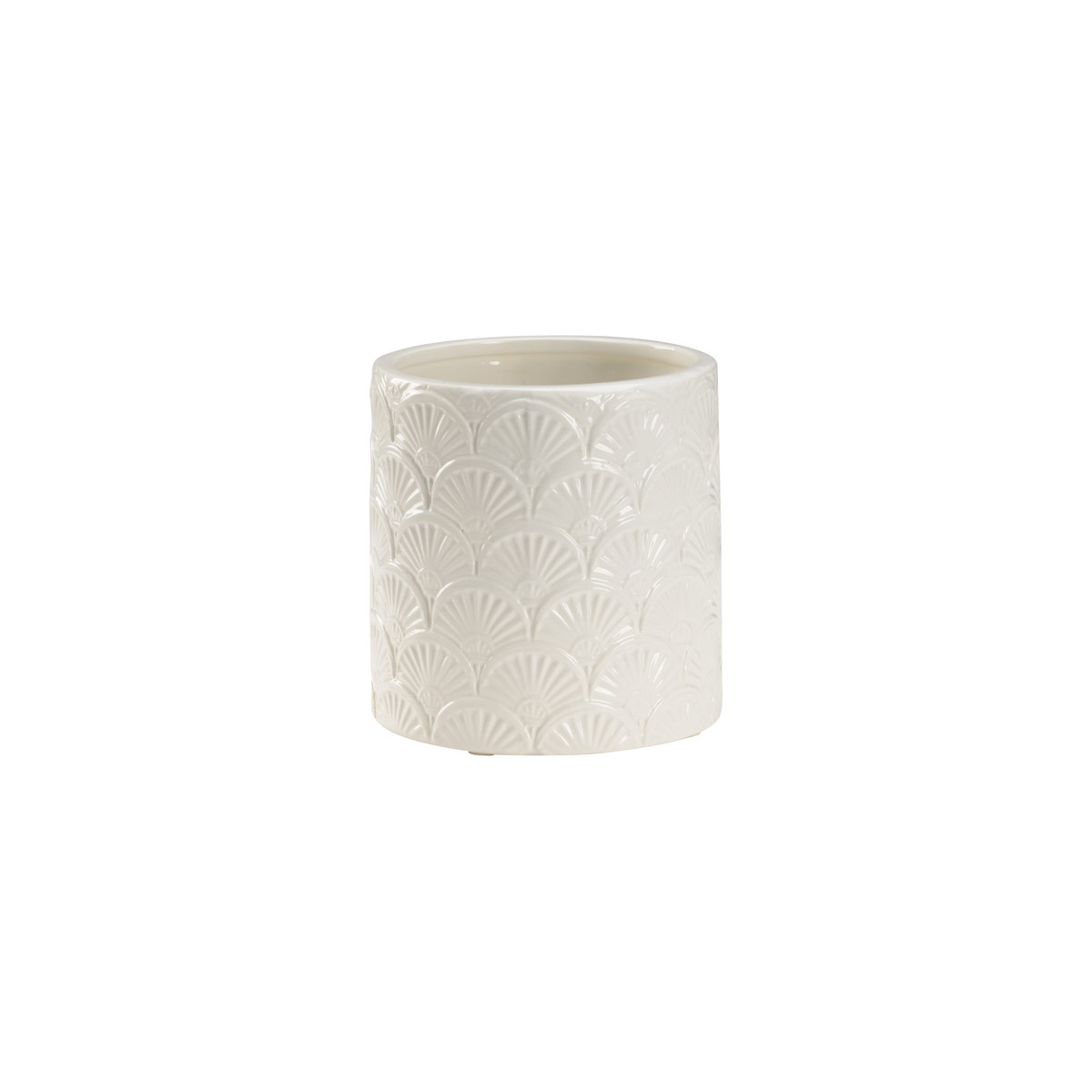 Chelsea House 385173 Elizabeth Wicker 7 inch Cachepot