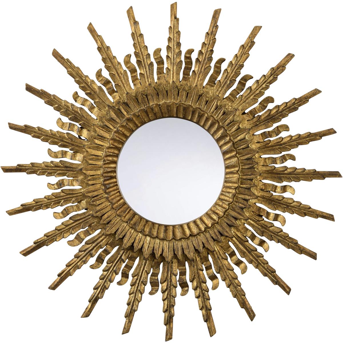 Chelsea House 385944 Illuminate 31 X 31 inch Gold Mirror