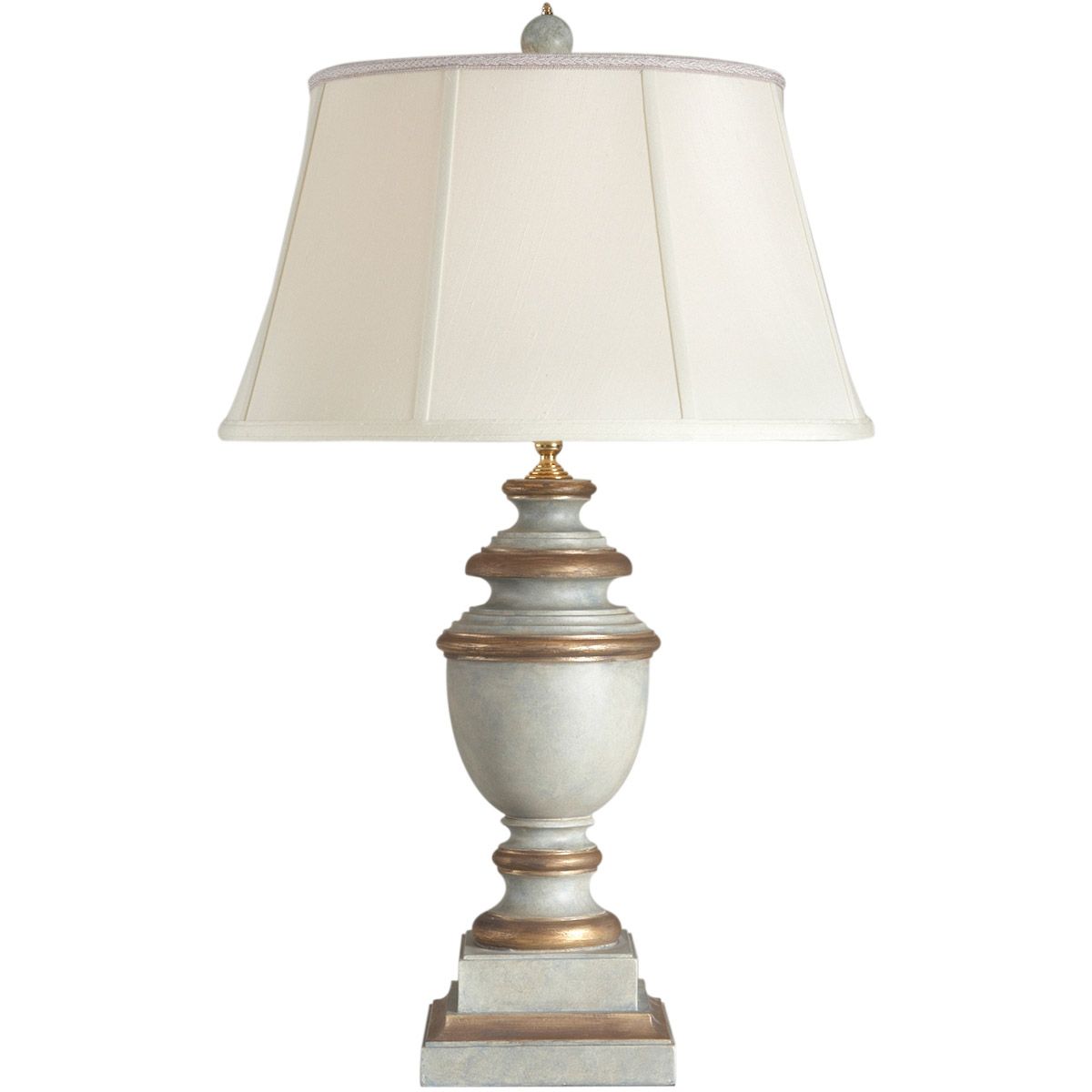 Chelsea House 68129 Chelsea House 27 inch 150.00 watt Old Blue Hand Painted Table Lamp Portable Light